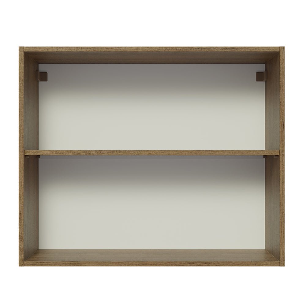 Mueble Superior de Cocina Glamy Marron 80x66cm con Un Entrepaño - MUEBLES SUPERIORES DE COCINA | Bylmo
