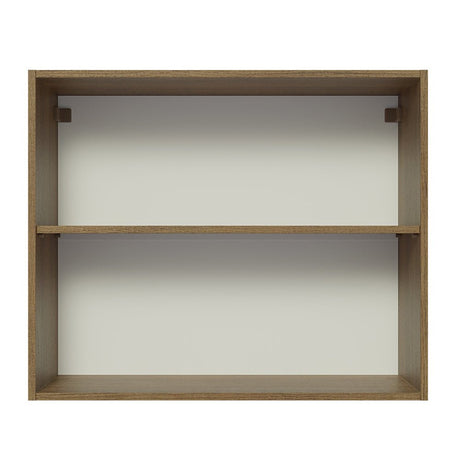 Mueble Superior de Cocina Glamy Marron 80x66cm con Un Entrepaño - MUEBLES SUPERIORES DE COCINA | Bylmo