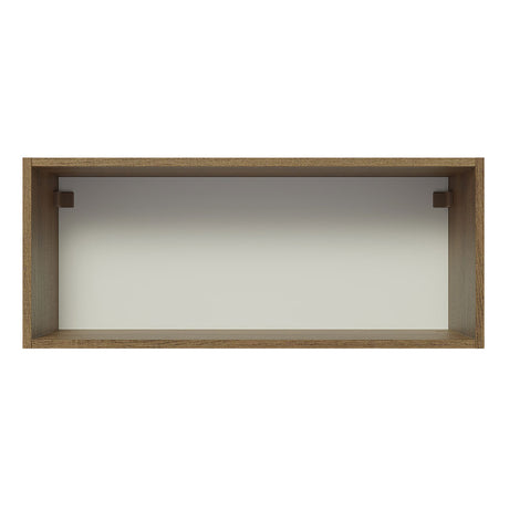 Mueble Superior de Cocina Glamy Marron 80x33cm Sin Entrepaños - MUEBLES SUPERIORES DE COCINA | Bylmo
