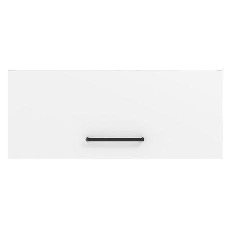 Mueble Superior de Cocina Agata Marron y Blanco 80x33cm Sin Entrepaños - MUEBLES SUPERIORES DE COCINA | Bylmo