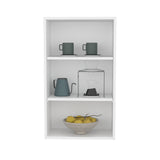 Mueble Superior de Cocina Blanco 53.3x91.4cm sin Puertas y con Dos Entrepaños - MUEBLES SUPERIORES DE COCINA | Bylmo