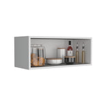 Mueble Superior de Cocina Blanco 76.2x30.4cm sin Puertas y sin Entrepaños - MUEBLES SUPERIORES DE COCINA | Bylmo