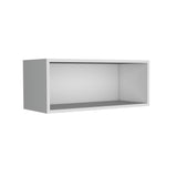 Mueble Superior de Cocina Blanco 76.2x30.4cm sin Puertas y sin Entrepaños - MUEBLES SUPERIORES DE COCINA | Bylmo