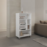 Biblioteca Bellagio Blanco 60x101cm Rectangular Con Seis Compartimientos - BIBLIOTECAS Y ESTANTERIAS | Bylmo