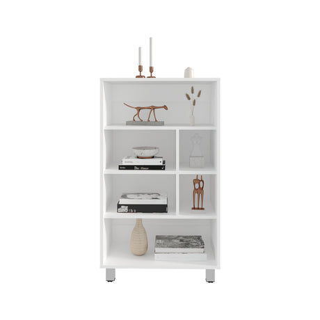 Biblioteca Bellagio Blanco 60x101cm Rectangular Con Seis Compartimientos - BIBLIOTECAS Y ESTANTERIAS | Bylmo