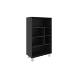 Biblioteca Bellagio Wengue 60x101cm Rectangular Con Seis Compartimientos - BIBLIOTECAS Y ESTANTERIAS | Bylmo