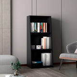 Biblioteca Note Wengue 53.1x120cm Rectangular Con Tres Compartimientos - BIBLIOTECAS Y ESTANTERIAS | Bylmo