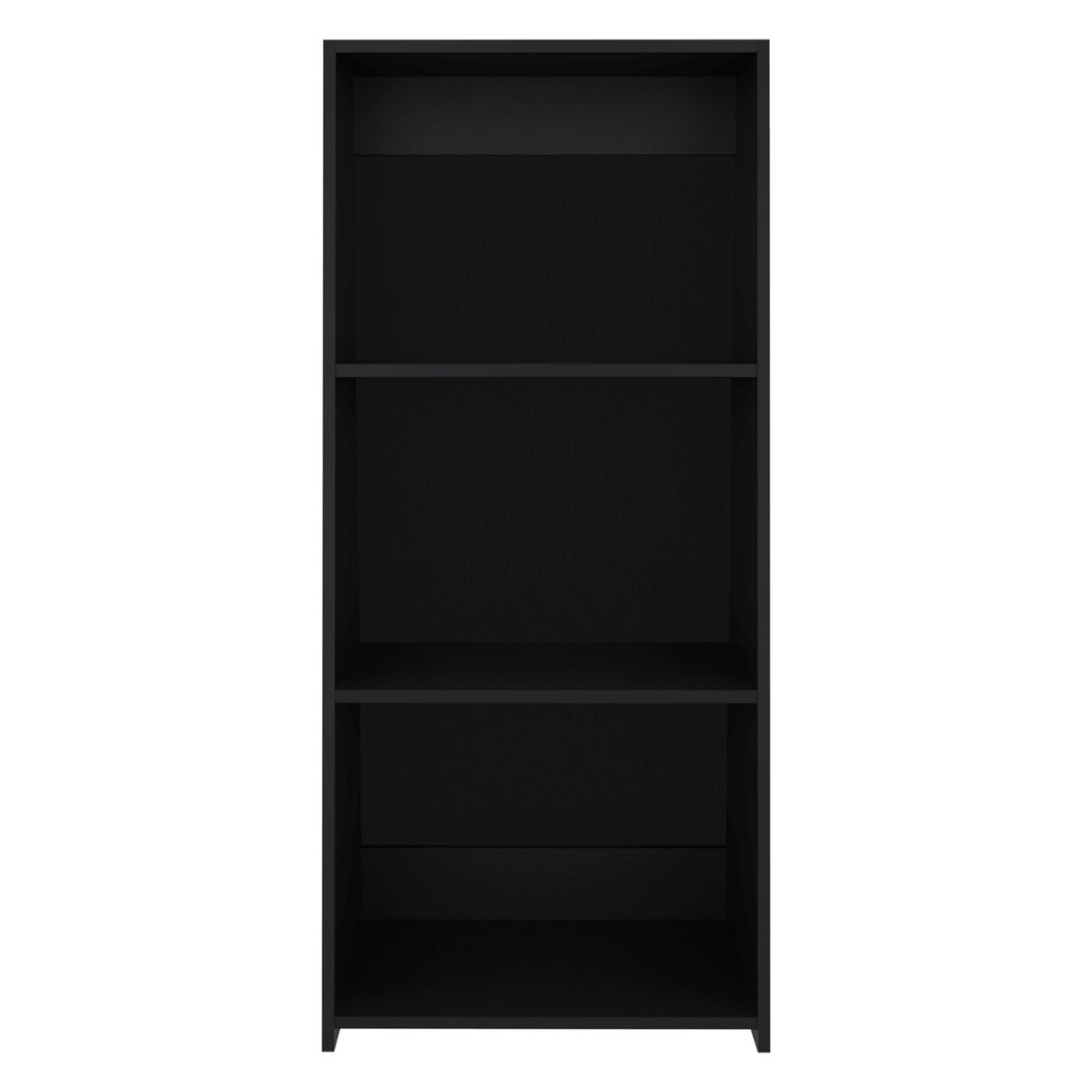 Biblioteca Note Wengue 53.1x120cm Rectangular Con Tres Compartimientos - BIBLIOTECAS Y ESTANTERIAS | Bylmo