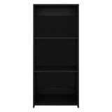 Biblioteca Note Wengue 53.1x120cm Rectangular Con Tres Compartimientos - BIBLIOTECAS Y ESTANTERIAS | Bylmo