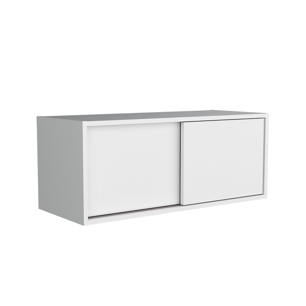 Estanteria Flotante Note Blanco 81x33cm Rectangular Con Un Compartimiento - BIBLIOTECAS Y ESTANTERIAS | Bylmo