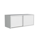 Estanteria Flotante Note Blanco 81x33cm Rectangular Con Un Compartimiento - BIBLIOTECAS Y ESTANTERIAS | Bylmo