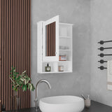 Gabinete de Baño Viña Blanco 53x73.6cm Rectangular con Espejo y Tres Entrepaños - GABINETES DE BANHO | Bylmo