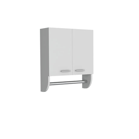 Gabinete de Baño Blanco 45x50cm Rectangular con Espejo y Un Entrepaño - GABINETES DE BANHO | Bylmo