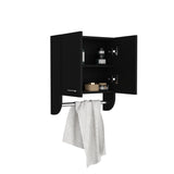 Gabinete de Baño Wengue 45x50cm Rectangular y con Un Entrepaño - GABINETES DE BANHO | Bylmo