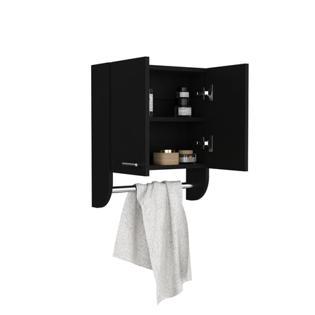 Gabinete de Baño Wengue 45x50cm Rectangular y con Un Entrepaño - GABINETES DE BANHO | Bylmo
