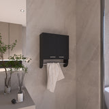 Gabinete de Baño Wengue 45x50cm Rectangular y con Un Entrepaño - GABINETES DE BANHO | Bylmo