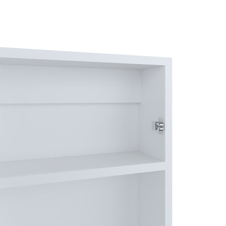 Gabinete de Baño Juno Blanco 39x65.3cm Rectangular y con Dos Entrepaños - GABINETES DE BANHO | Bylmo