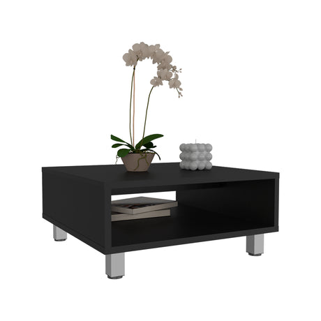 Mesa de Centro Eclipse Wengue 60x26.9cm Rectangular con Patas y con Compartimiento - MESAS DE CENTRO | Bylmo