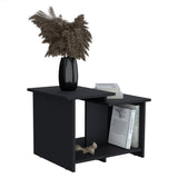 Mesa de Centro Wema 3 Eco Wengue 60x42.2cm Rectangular con Compartimiento - MESAS DE CENTRO | Bylmo