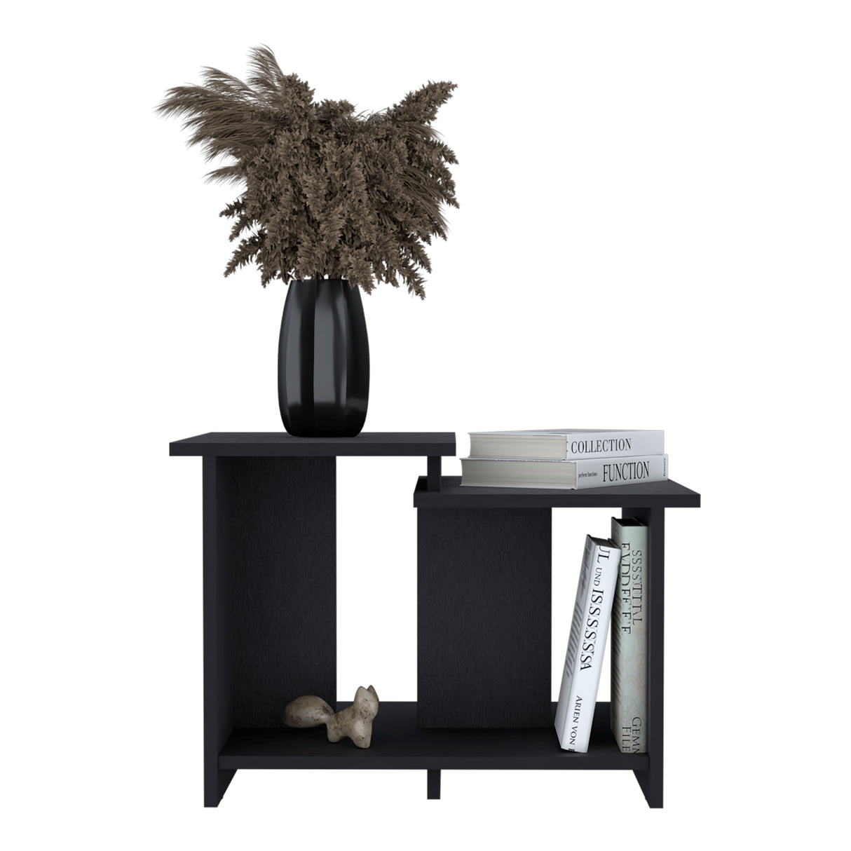 Mesa de Centro Wema 3 Eco Wengue 60x42.2cm Rectangular con Compartimiento - MESAS DE CENTRO | Bylmo