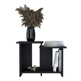 Mesa de Centro Wema 3 Eco Wengue 60x42.2cm Rectangular con Compartimiento - MESAS DE CENTRO | Bylmo