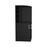 Bar Esquinero Jakes Wengue 46.9x108cm con Ocho Portabotellas y Cuatro Compartimientos - BARES | Bylmo