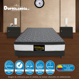 Colchón Dublín Gris Queen 160 X 190 Cm Firmeza Medio - COLCHONES | Bylmo