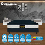 Colchón Marshall Azul Semidoble 120 X 190 Cm Firmeza Medio Doble Faz - COLCHONES | Bylmo