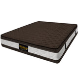 Colchón Marshall Cafe Queen 160 X 190 Cm Firmeza Medio Doble Faz - COLCHONES | Bylmo