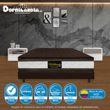 Colchón Marshall Cafe King 200 X 200 Cm Firmeza Medio Doble Faz - COLCHONES | Bylmo