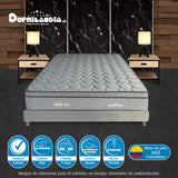 Colchón Maxiflex Gris Queen 160 X 190 Cm Firmeza Suave - COLCHONES | Bylmo