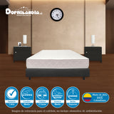 Colchón Multisleep Blanco Sencillo 90 X 190 Cm Firmeza Medio Doble Faz - COLCHONES | Bylmo