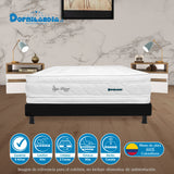 Colchón Super Dream Blanco Doble 140 X 190 Cm Firmeza Firme Doble Faz - COLCHONES | Bylmo