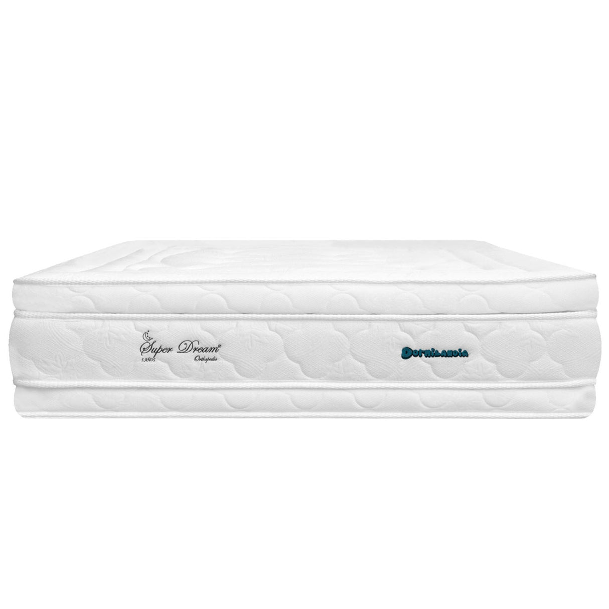 Colchón Super Dream Blanco King 200 X 200 Cm Firmeza Firme Doble Faz - COLCHONES | Bylmo