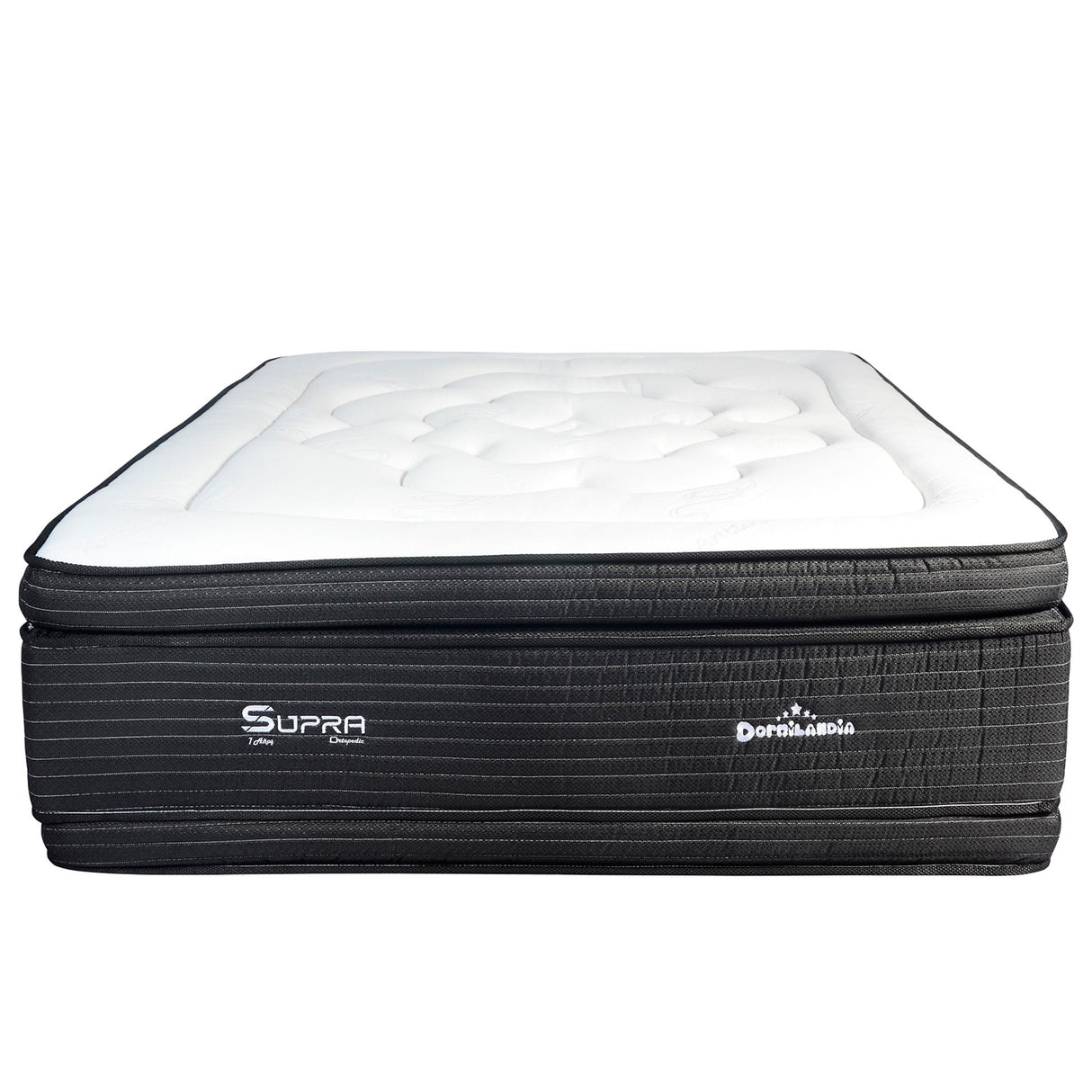 Colchón Supra Negro King 200 X 200 Cm Firmeza Medio Doble Faz - COLCHONES | Bylmo