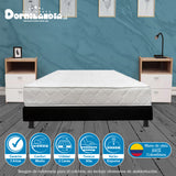 Colchón Ultraflex Blanco King 200 X 200 Cm Firmeza Firme Doble Faz - COLCHONES | Bylmo
