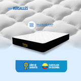 Colchón Versalles Blanco King 200 X 200 Cm Firmeza Medio - COLCHONES | Bylmo