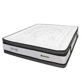 Colchón Wonderful Blanco Doble 140 X 190 Cm Firmeza Medio Doble Faz - COLCHONES | Bylmo
