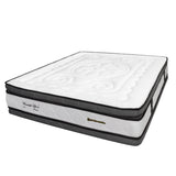 Colchón Wonderful Blanco King 200 X 200 Cm Firmeza Medio Doble Faz - COLCHONES | Bylmo