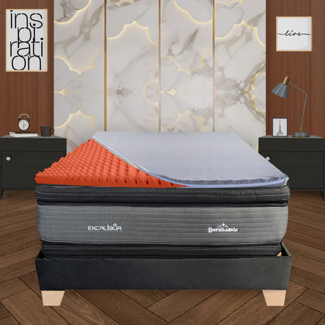 Colchoneta Antiescaras Gris Sencillo 100 X 190 Cm Firmeza Medio Firme - COLCHONES | Bylmo