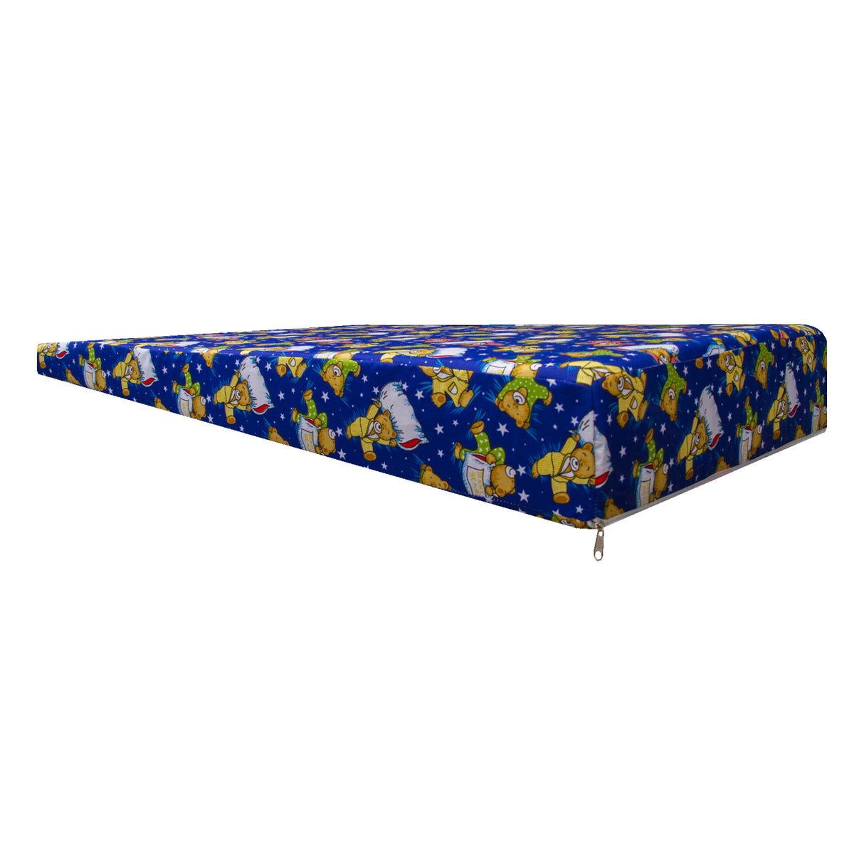 Colchoneta Osos Dormilones Azul 60x100cm Antireflujo - COLCHONES | Bylmo