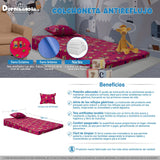 Colchoneta Osos Letras Rosa 60x100cm Antireflujo - COLCHONES | Bylmo