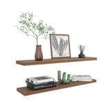 Set de 2 Repisas Gales 120x3.8cm Rectangular Minimalista - REPISAS | Bylmo