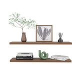 Set de 2 Repisas Gales 120x3.8cm Rectangular Minimalista - REPISAS | Bylmo