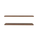 Set de 2 Repisas Gales 120x3.8cm Rectangular Minimalista - REPISAS | Bylmo