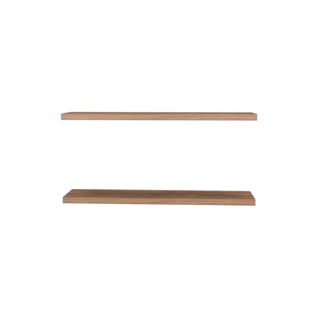 Set de 2 Repisas Miel 120x3.8cm Rectangular Minimalista - REPISAS | Bylmo
