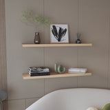 Set de 2 Repisas Rovere 120x3.8cm Rectangular Minimalista - REPISAS | Bylmo