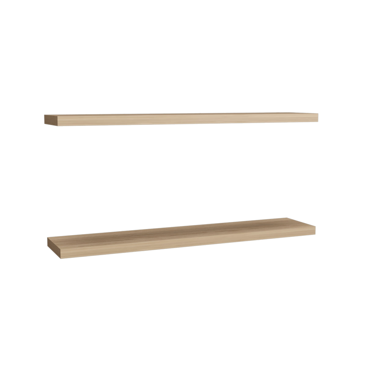 Set de 2 Repisas Rovere 120x3.8cm Rectangular Minimalista - REPISAS | Bylmo