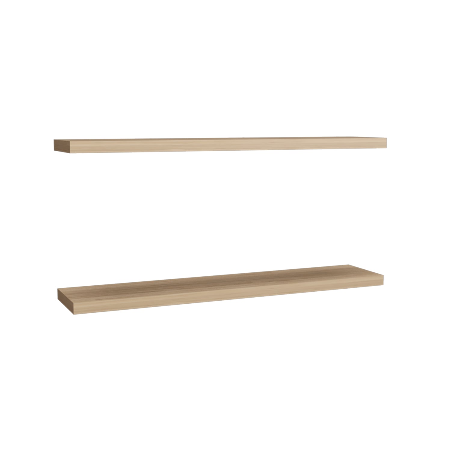 Set de 2 Repisas Rovere 120x3.8cm Rectangular Minimalista - REPISAS | Bylmo