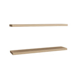 Set de 2 Repisas Rovere 120x3.8cm Rectangular Minimalista - REPISAS | Bylmo